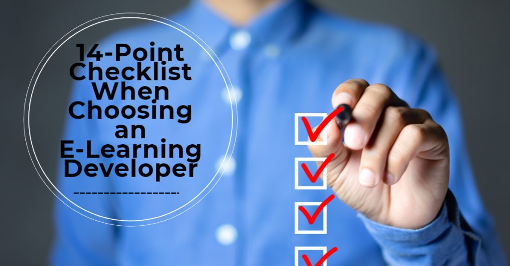 All Posts 14 Point Checklist When Choosing an E Learning Developer 1024x535 - All Posts